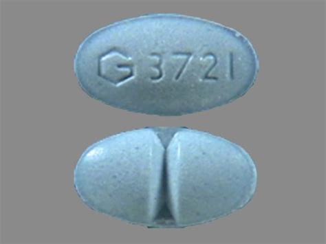 Side effects may include nausea, dizziness, dry mouth and weight changes. . Blue oval pill g